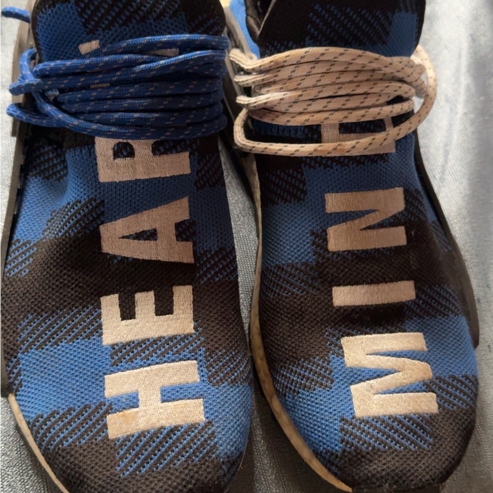 Blue and Black BBC Huamn races Sneakers